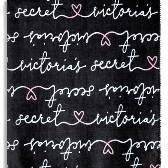 Victoria's Secret Other - Victoria’s Secret Soft Plush Throw/Small Blanket
